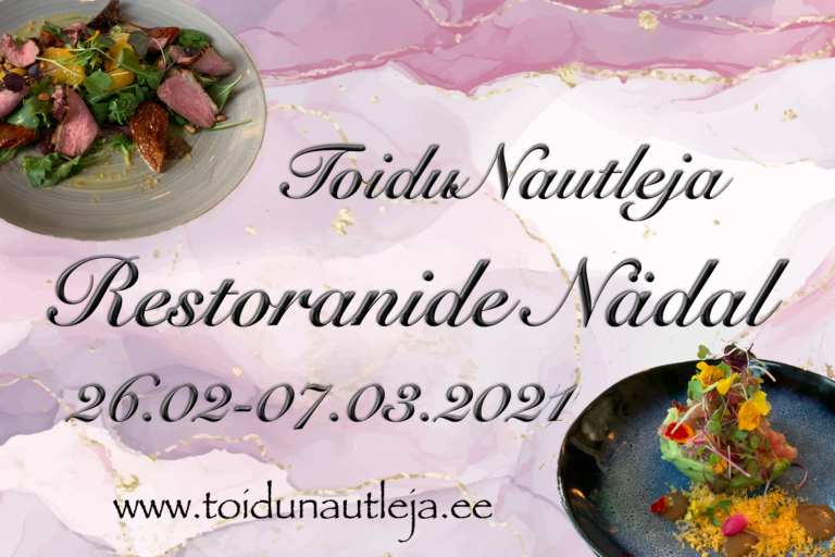 Restoranide nädal 2021